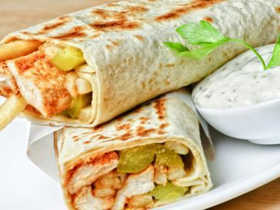 Chicken Shawerma Syrian Sandwich