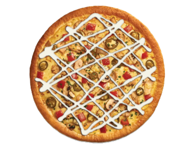 Chicken Ranch Pizza