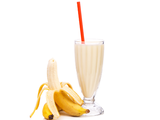 Banana With Milk Juice