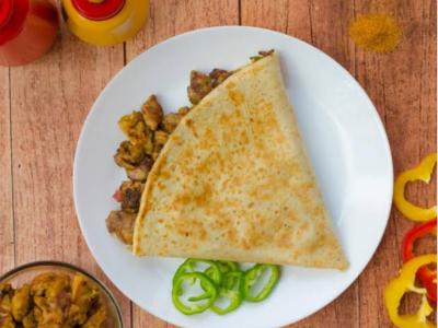 Chicken Shawarma Crepe
