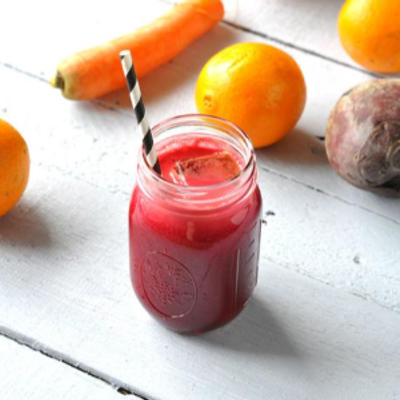 Beet With Carrot And Orange Juice