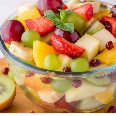 Fruit plate without juice