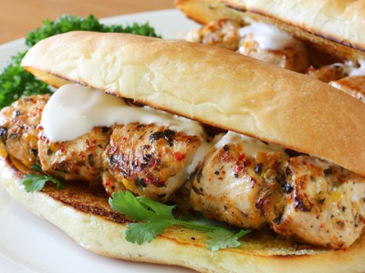 Shish Tawook Sandwich