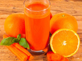 Orange With Carrot Juice