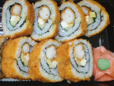 Hot Tempura Fried Roll - 8 Pieces