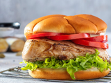 Brown Light Chicken Sandwich