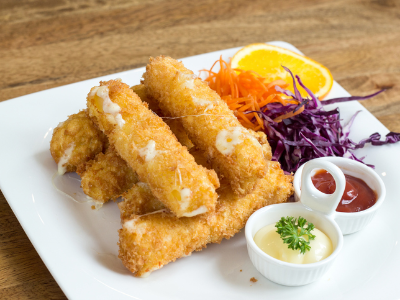 Fried Mozzarella Cheese