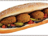 Taamia With Eggplant Sandwich
