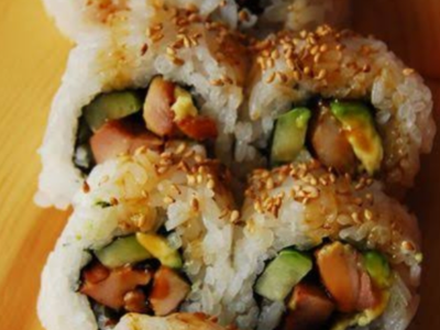 Teriyaki Chicken Sushi - 8 Pieces
