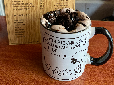 Hot Oreo Chocolate