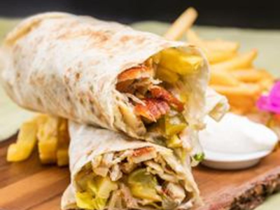 Syrian Shawerma Sandwich