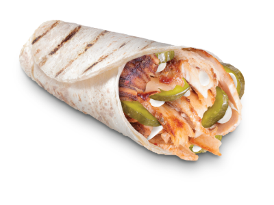 Syrian Shawerma Saroukh Sandwich