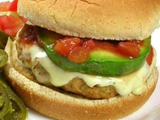 Mexican Chicken Burger Sandwich