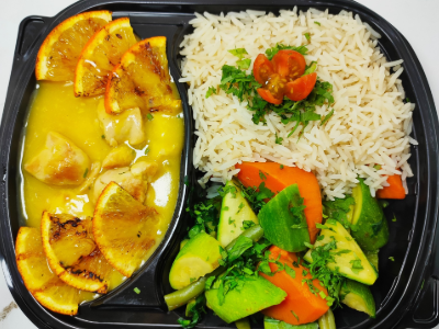 Chicken With Orange Platter