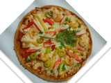 Seafood Healthy Pizza