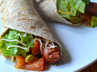 Mexican Hot Dog Sandwich