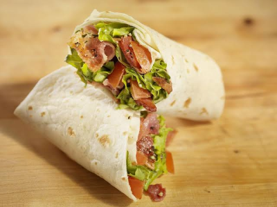 Turkey Chicken Wrap Sandwich