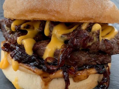Onion Burger Sandwich