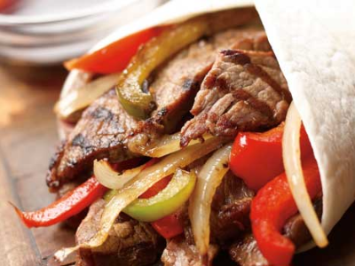 Beef Fajita Sandwich