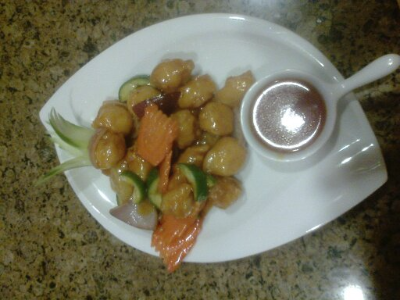 Chicken With Sweet And Sour Sauce