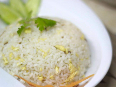 Fried Basmati Rice With Eggs