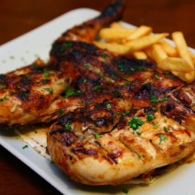 Half Grilled Chicken