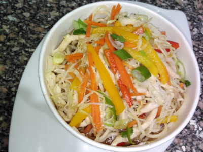 Noodles Soup With Beef And Vegetables