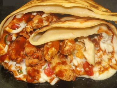 Chicken Zinger Crepe