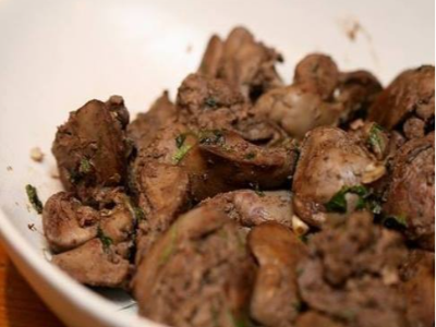 Chicken Liver Sandwich