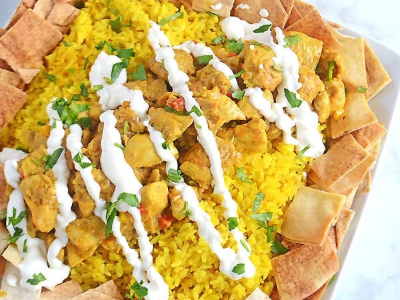 Chicken Shawerma Fattah