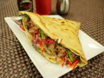 Meat Shawerma Crepe