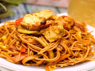 Spaghetti With Chicken