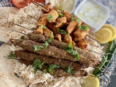 Shish Tawook And Kofta Meal