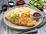 Crunchy Escalope Platter