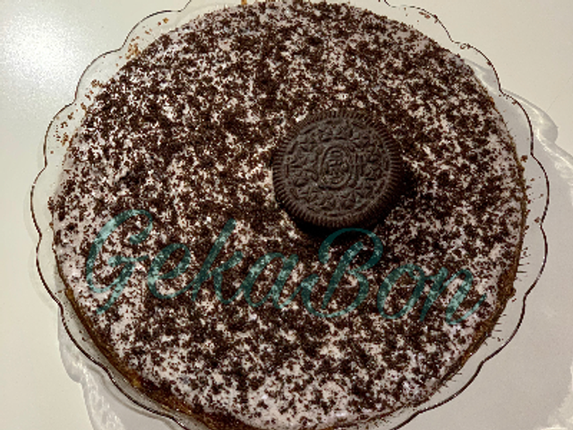 Basbousa With Oreo