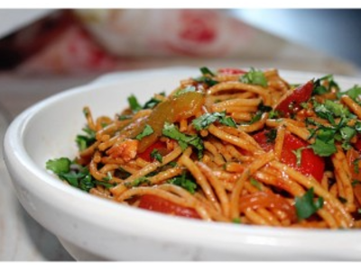 Spaghetti With Vegetables