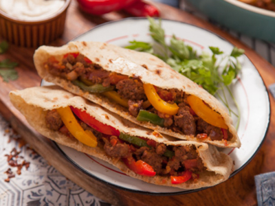 Baladi Sausage Sandwich