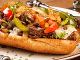 Beef Fajita With Mushroom Sandwich