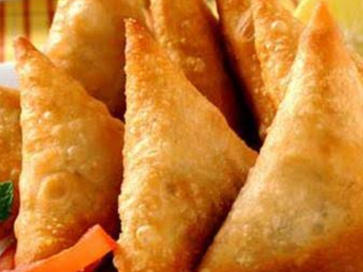 Cheese Samosa Dish