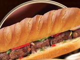 Oriental Sausage Sandwich