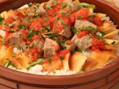 Meat Fatteh