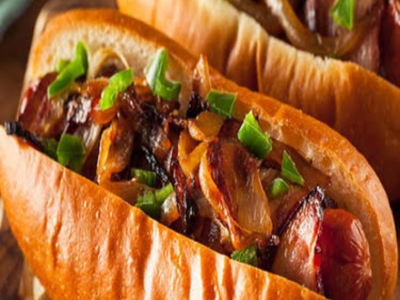 Sausage Fajita Sandwich
