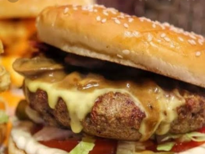 Smoke Meat Burger Sandwich