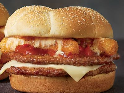 Mega Cheese Burger Sandwich