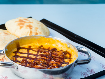 BBQ Chicken Popcorn Pan