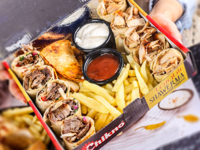 Double Arabian Mix Shawerma Box