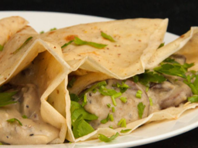 Mushroom Crepe