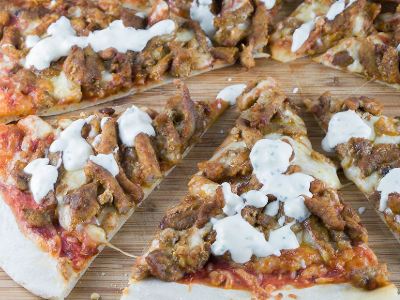 Chicken Shawerma Italian Pizza