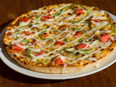 Ranch Seafood Italian Pizza