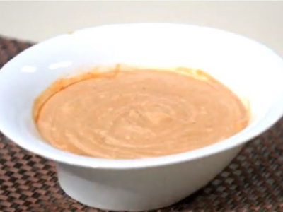 Spicy Garlic Dip Salad